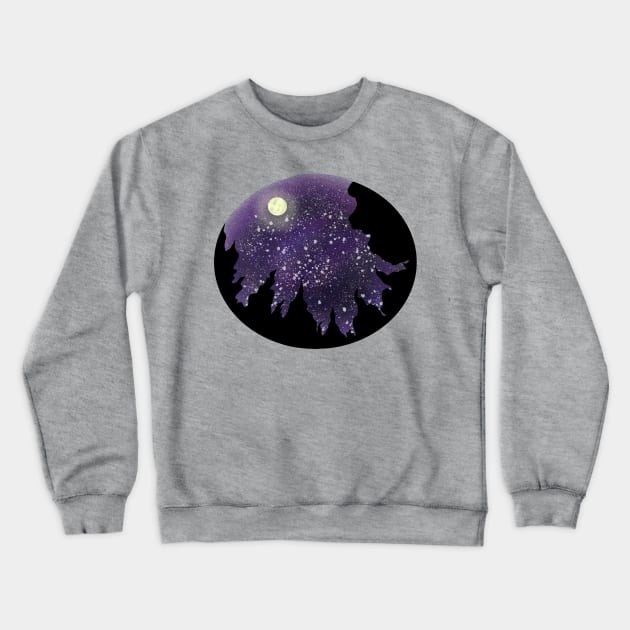 Star Gazing Crewneck Sweatshirt by Gyzmo-Grim